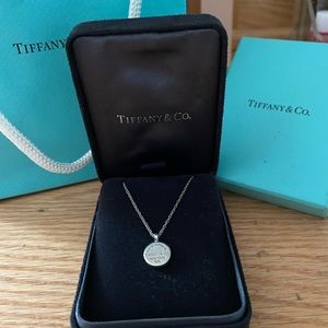 Tiffany and co small seal necklace!